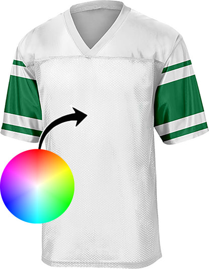 Custom   Philadelphia Eagles Green NFL Legacy  Style  jersey