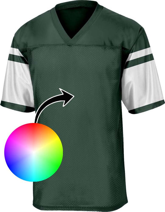 Custom   Philadelphia Eagles Green NFL Legacy  Style  jersey