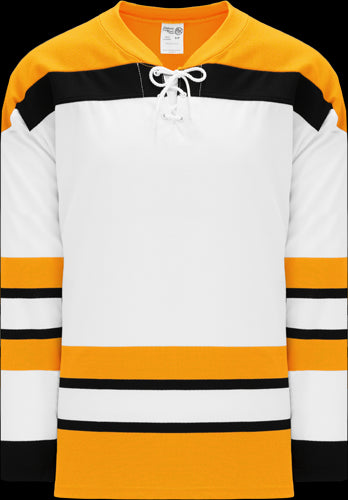 Custom VINTAGE BOSTON WHITE  Hockey Jersey