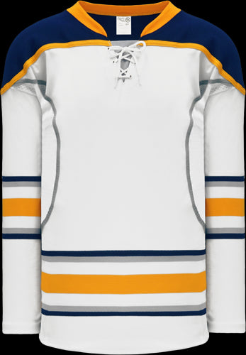 Custom 2009 BUFFALO 3RD WHITE  Hockey Jersey