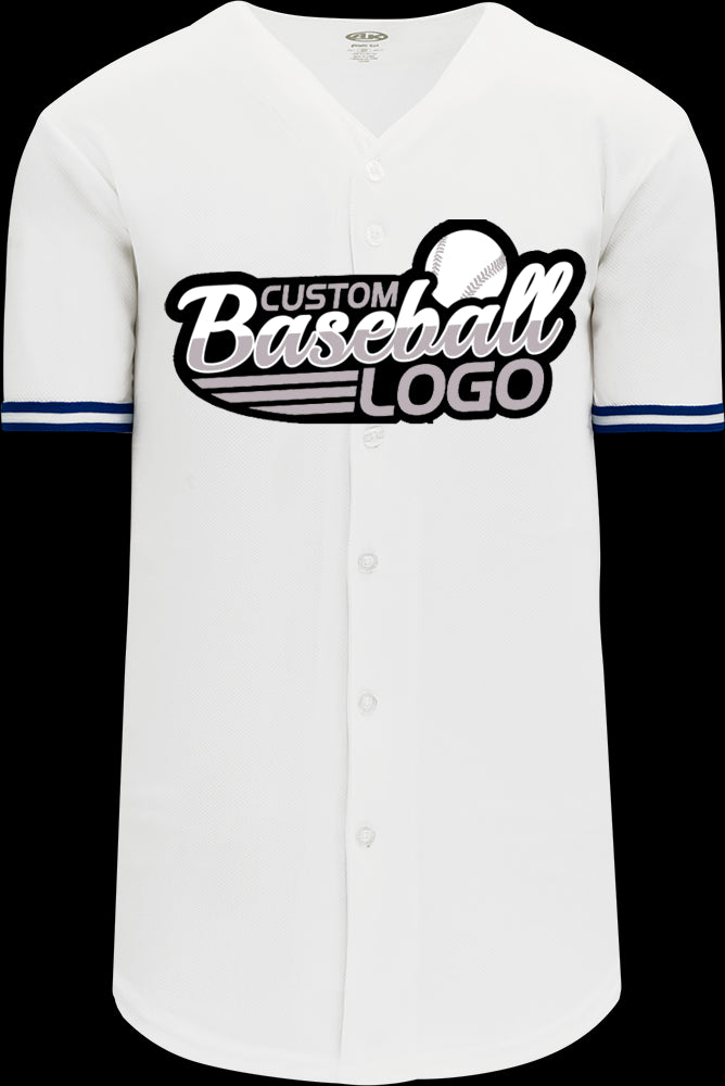 Custom Toronto Jays Blank Baseball jersey