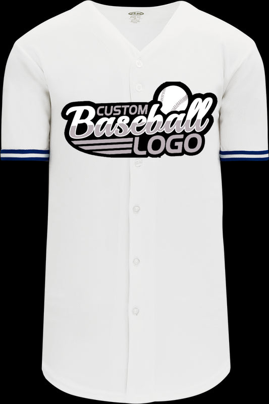 Custom Toronto Jays Blank Baseball jersey