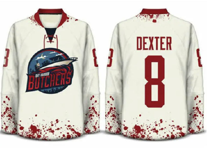 Custom Blood Style  Hockey Jersey