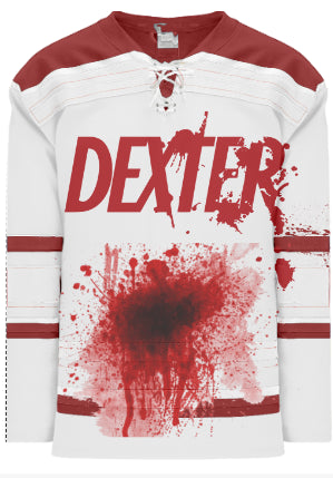 Custom Blood Style  Hockey Jersey